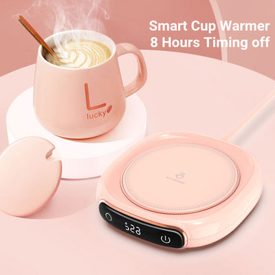 Smart Coffee Mug Warmer – Constant Temperature Heating Coaster for Desk & Office